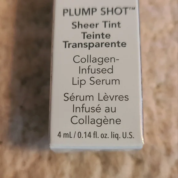 NIB, BUXOM PLUMP SHOT SHEER TINT IN KORAL KISS LIP GLOSS SERUM - Picture 5 of 8